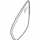 Volkswagen 5C6-857-521-AB Mirror Glass