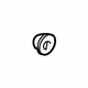 Volkswagen N-102-613-10 Stabilizer Link Nut