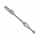 Volkswagen 7L0-857-819-H Height Adjuster