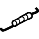 Volkswagen 1J0-881-245 Tension Spring