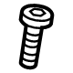 Volkswagen N-106-321-02 Pressure Line Lower Bolt