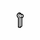 Volkswagen 7E1-823-533-9B9 Handle