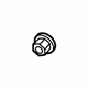 Volkswagen N-907-988-05 Bracket Nut