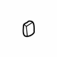 Volkswagen 3B0-858-180-A-2AQ Blank Cover