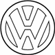 Volkswagen 5GE-853-617-AFM Emblem