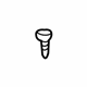 Volkswagen WHT-000-036 Bumper Cover Screw