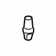 Volkswagen 3C5-827-976-A Drain Hose Grommet