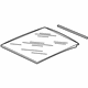 Volkswagen 5G6-877-071-A Sunroof Glass