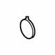 Volkswagen 1K9-807-241-B-GRU Tow Eye Cap