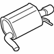 Volkswagen 561-253-609-AD Muffler