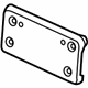 Volkswagen 5GM-807-287-F-9B9 License Bracket