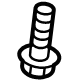 Volkswagen N-106-444-01 Bracket Bolt