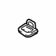 Volkswagen 1K0-864-203-C-2ZZ Hook