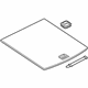 Volkswagen 7P6-863-546-E-JB1 Spare Cover