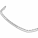 Volkswagen 1EM-807-719-GRU Molding