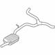 Volkswagen 3Q0-253-409-P Muffler