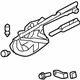 Volkswagen 1Q0-825-307-F Hinge Assembly
