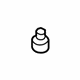 Volkswagen 1Q0-825-443-B Retainer Assembly Buffer