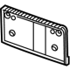 Volkswagen 5H0-807-287-D-9B9 License Bracket