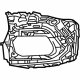 Volkswagen 5H0-807-723-D Side Support
