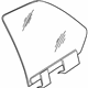 Volkswagen 1E0-845-041-A Glass