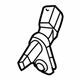 Volkswagen WHT-003-864-D ABS Sensor
