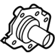 Volkswagen 5QM-501-117-A Spindle