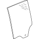 Volkswagen 11A-845-025-A Moveable Glass