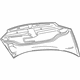 Volkswagen 701-823-033-H Hood