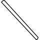 Volkswagen 5H0-845-132 Strip