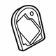 Volkswagen 3C1-857-371-A-9B9 Retainer Plate