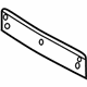 Volkswagen 5NN-807-287-9B9 License Bracket