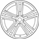 Volkswagen 3QF-601-025-S-2ZT Wheel, Alloy