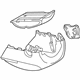 Volkswagen 3CN-858-559-G-82V Lower Column Cover