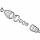 Volkswagen 1KM-498-099 Outer CV Joint