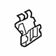 Volkswagen 6J0-807-180 Package Tray Retainer