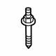Volkswagen N-911-270-01 Bracket Stud