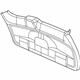 Volkswagen 7B0-867-605-D-ES3 Trim Panel