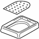 Volkswagen 7L6-863-077-3X1 Tray