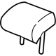 Volkswagen 5H0-885-901-H-UZH Headrest, Outer