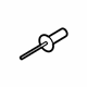 Volkswagen N-016-190-4 Impact Bar Rivet