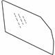 Volkswagen 7L0-845-205-D Door Glass