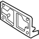 Volkswagen 17A-807-287-G-9B9 License Bracket