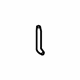 Volkswagen 3D5-827-515 Lock Rod