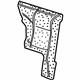 Volkswagen 3B0-885-776-AD Seat Back Pad