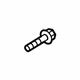 Volkswagen N-108-107-01 Seat Belt Assembly Screw
