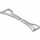 Volkswagen 5GM-819-403-A-9B9 Cowl Grille