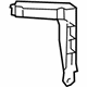 Volkswagen 7L6-807-861-A Retaining Strip