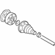 Volkswagen 1J0-498-103-J Inner CV Joint