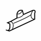 Volkswagen 3C9-853-910 Quarter Glass Clamp